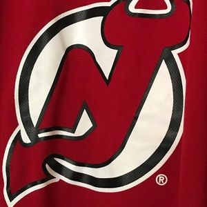 NWOT- NJ Devils Jersey + Matching Bag
